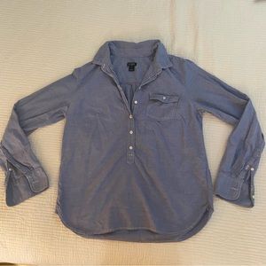 J Crew chambray popover